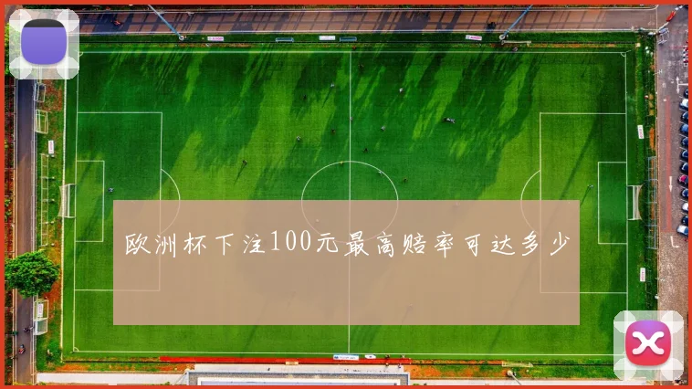 欧洲杯下注100元最高赔率可达多少