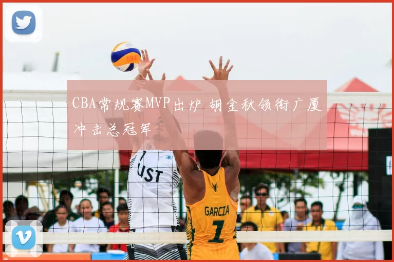 CBA常规赛MVP出炉 胡金秋领衔广厦冲击总冠军